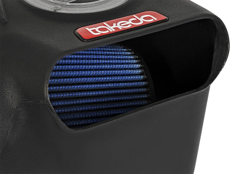 aFe Takeda Intake System Stage 2 Pro 5R for 2016 Honda Civic 1.5L (Non Si) in black housing with sight window