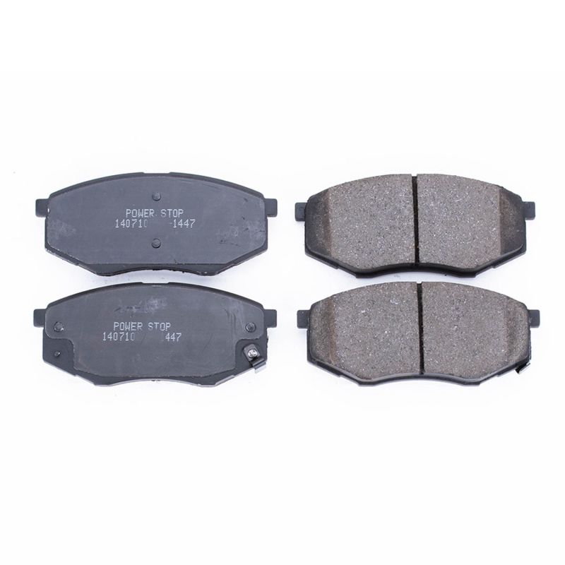 Power Stop 10-11 Hyundai Tucson Front Z16 Evolution Ceramic Brake Pads - DTX Performance