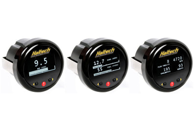 Haltech OLED 2in/52mm CAN Gauge for performance car tuning at DTX Performance, veteran owned performance shop, high performance auto parts