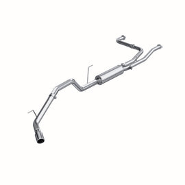 MBRP 2007-2009 Nissan Titan 5.6L EC/CC Cat Back Single Side exhaust system, performance car parts by DTX Performance