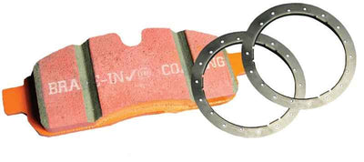 EBC 2022+ Ford Bronco Raptor 3.0T Extra Duty Front Brake Pads, high performance brakes, performance car parts, DTX Performance