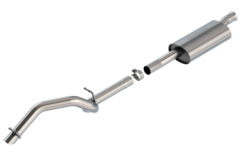Borla 18-20 Jeep Wrangler JLU 2.0L I4 Climber Turn Down Exit Cat-Back Exhaust, performance exhaust system, DTX Performance