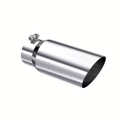 MBRP Universal Tip 5 O.D. Angled Single Walled 4 inlet 12 length exhaust component for performance car parts by DTX Performance