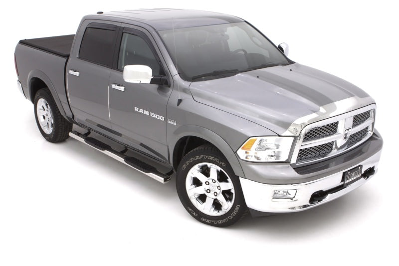 Lund 10-17 Dodge Ram 2500 Crew Cab 5in. Oval Straight SS Nerf Bars - Polished, high performance auto parts, performance upgrades