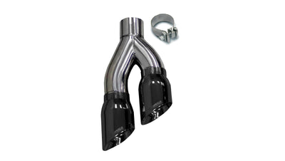 Corsa 1999-2006 Universal Stainless Steel Twin 4.0in Black PVD Pro-Series Tip for performance car parts and exhaust systems