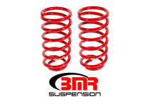 Load image into Gallery viewer, BMR 79-04 Ford Mustang (Ex. 99-04 Mustang Cobras w/ IRS) 1in Drop Rear Lowering Springs - Red - DTX Performance