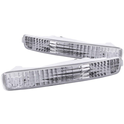 ANZO 1996-1997 Honda Accord Euro Parking Lights Chrome, performance car parts, DTX Performance, veteran owned performance shop, tuning upgrades