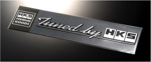 HKS HKS STICKER tuned by BLACK for performance car parts and tuning at veteran owned DTX Performance.