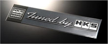 Load image into Gallery viewer, HKS HKS STICKER tuned by BLACK for performance car parts and tuning at veteran owned DTX Performance.