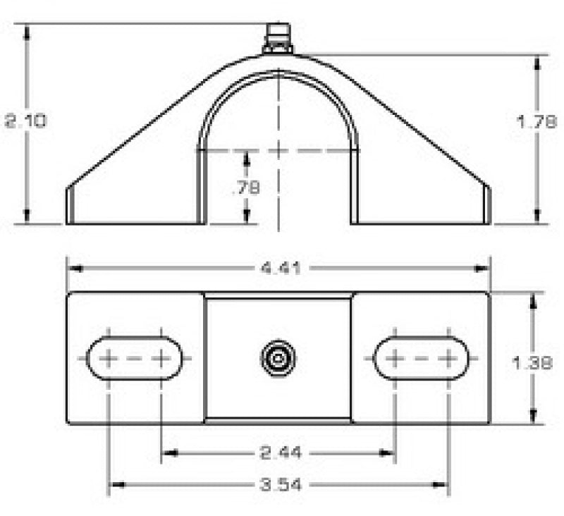 Hotchkis Style B 7/8in Heavy Duty Billet Sway Bar Bushing Brackets (Sold as a Pair) - DTX Performance