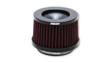 Load image into Gallery viewer, Vibrant The Classic Perf Air Filter 4.75in O.D. Cone x 3-1/2in Tall x 3in inlet I.D. Turbo Outlets for performance upgrades
