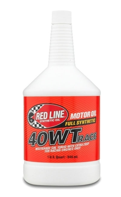Red Line 40WT Race Oil - Quart for performance car upgrades at DTX Performance, veteran-owned shop, improve engine & tuning.