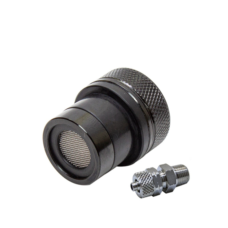 Snow Performance Windshield Washer Reservoir Bung w/ Quick Connect for performance car parts - DTX Performance shop