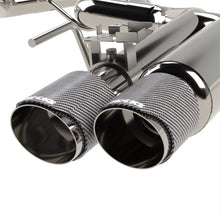 Load image into Gallery viewer, Kooks 18-24 Ford Mustang GT 5.0 3in. Valved Shotgun Cat-Back Exhaust - Carbon Tips, performance car parts, DTX Performance