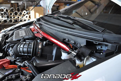 Tanabe Sustec Front Strut Tower Bar 2013 Honda Civic Si Sedan for performance upgrades