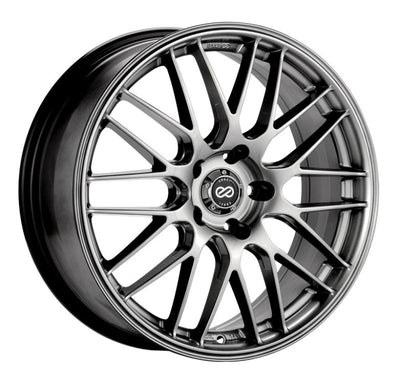 Enkei EKM3 442 18x8 5x114.3 40mm offset Hyper Silver Wheel for performance cars, available at DTX Performance, veteran owned shop