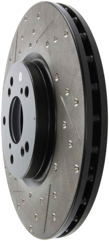 StopTech 04-08 Acura TL (Brembo Caliber) SportStop Slotted & Drilled Right Front Rotor