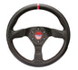 Sparco Steering Wheel R383 Champion Black Leather / Red Stitching, performance car parts, DTX Performance, racing suspension, veteran owned shop