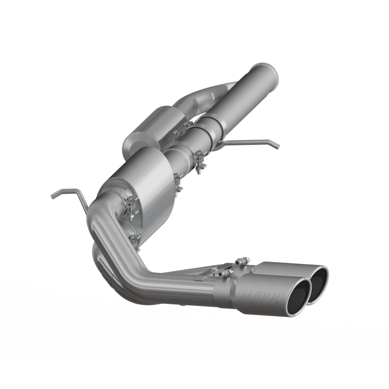 MBRP 09+ Chevrolet Silverado 1500 4.3L 3in Pre-Axle Dual Outlet Cat Back - T409, performance exhaust system for trucks