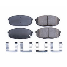 Load image into Gallery viewer, Power Stop 09-12 Hyundai Elantra Front Z17 Evolution Ceramic Brake Pads w/Hardware - DTX Performance