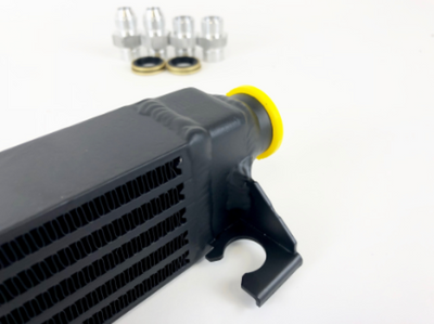CSF 82-94 BMW 3 Series (E30) High Performance Oil Cooler w/-10AN Male & OEM Fittings, performance car parts by DTX Performance