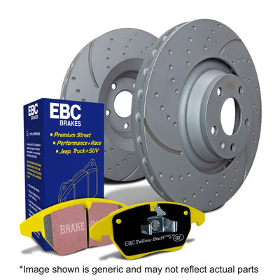 EBC S5 Brake Pad and Rotor Kit for DTX Performance vehicle upgrades by veteran-owned shop. High performance brakes and parts.