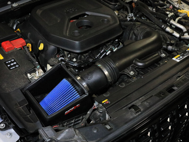 aFe 24-26 Jeep Wrangler JL L4-2.0L Rapid Induction Cold Air Intake System w/ Pro 5R Filter