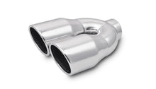 Load image into Gallery viewer, Vibrant 2.5in ID Dual 3.5in OD Round SS Exhaust Tip