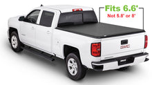 Load image into Gallery viewer, Tonno Pro 14-19 Chevy Silverado 1500 6.6ft Fleetside Tonno Fold Tri-Fold Tonneau Cover installed, performance car parts