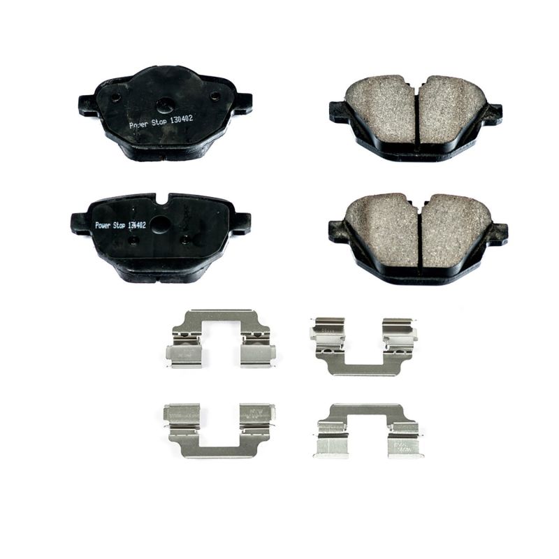 Power Stop 11-16 BMW 528i Rear Z17 Evolution Ceramic Brake Pads w/Hardware - DTX Performance