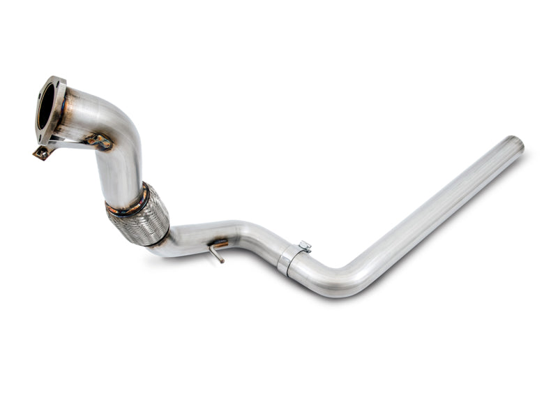 AWE Tuning Audi B9 A4 Touring Edition Exhaust Dual Outlet - Chrome Silver Tips (Includes DP) - DTX Performance