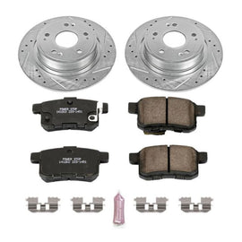 Power Stop 11-14 Acura TSX Rear Z23 Evolution Sport Brake Kit, performance car parts, brake upgrades, veteran owned performance shop