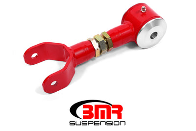 BMR 11-14 S197 Mustang Upper Control Arm On-Car Adj. (Polyurethane) - Red for performance upgrades at DTX Performance.