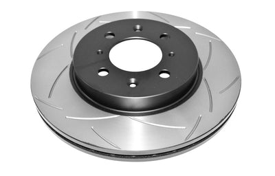 DBA 90-01 Integra / 93-05 Civic Front Slotted Street Series Rotor designed for performance car parts, brake upgrades, DTX Performance