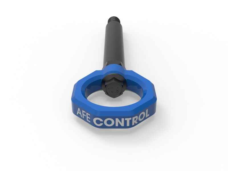 aFe 23-25 BMW M2 (G87) CONTROL Front / Rear Tow Hook - Blue