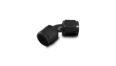 Vibrant -8AN X -8AN Female Flare Swivel 45 Deg Fitting ( AN To AN ) -Anodized Black Only, performance car parts, DTX Performance
