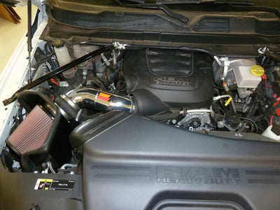 K&N 19-20 Dodge Ram 2500/3500 6.4L V8 F/I Performance Air Intake Kit installed
