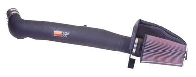 K&N 88-95 Ford F150/Bronco V8-5.8L Performance Intake Kit HDPE tube, high-flow filter, performance car parts by DTX Performance