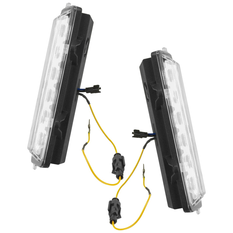 Oracle Lighting 21-23 Ford Bronco Dual Function Reverse LED Flush Taillight - Amber/Wht for car performance upgrades.
