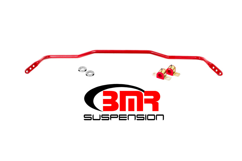 BMR 15-17 S550 Mustang Rear Hollow 25mm 3-Hole Adj. Sway Bar Kit - Red - DTX Performance