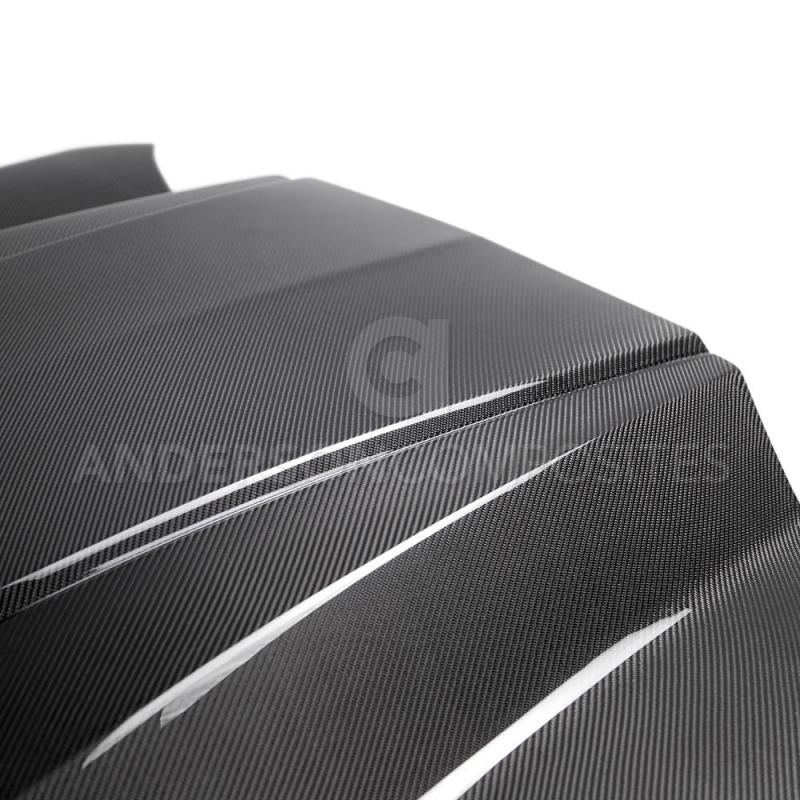 Anderson Composites 2016+ Chevy Camaro Carbon Fiber Double Sided Hood - DTX Performance