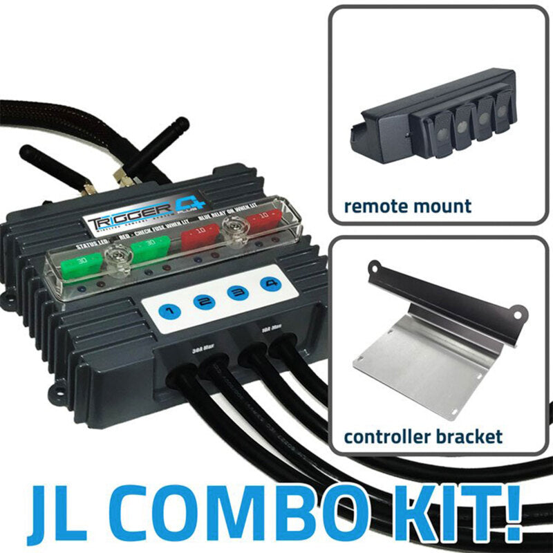 Oracle Trigger 4 Plus Wireless Accessory Control System Combo Kit - Jeep Jl And Jt for performance upgrades and tuning