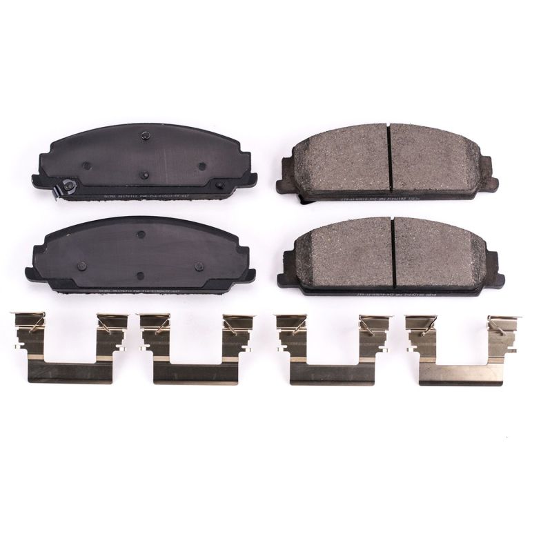 Power Stop 08-09 Pontiac G8 Front Z17 Evolution Ceramic Brake Pads w/Hardware - DTX Performance