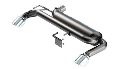 Borla 21-22 Ford Bronco 2.3L 4WD S-Type Axle Back Exhaust w/ Bright Chrome Tips for performance tuning and upgrades by DTX Performance