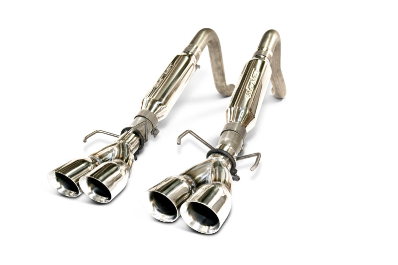 SLP 2005-2008 Chevrolet Corvette LS2 LoudMouth Axle-Back Exhaust System - DTX Performance