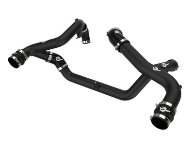 aFe 22-23 Ford Explorer BladeRunner Aluminum Hot and Cold Charge Pipe Kit - Blk for performance car upgrades