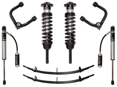 ICON 05-15 Toyota Tacoma 0-3.5in/2016+ Toyota Tacoma 0-2.75in Stg 3 Suspension System w/Tubular Uca performance upgrade
