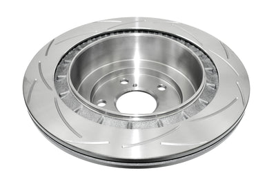 DBA 07 WRX / 05-08 LGT Rear Slotted Street Series Rotor, high performance brakes, performance car parts - DTX Performance