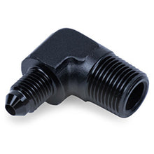 Load image into Gallery viewer, Snow Performance 3/8in NPT to 4AN Elbow Water Fitting (Black) - High performance auto parts by DTX Performance
