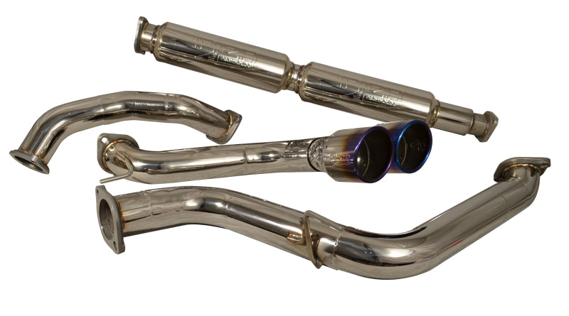 Injen 13--19 Ford Focus ST 2.0L (t) 3.00in Cat-Back Stainless Steel Exhaust System w/Titanium Tip - DTX Performance